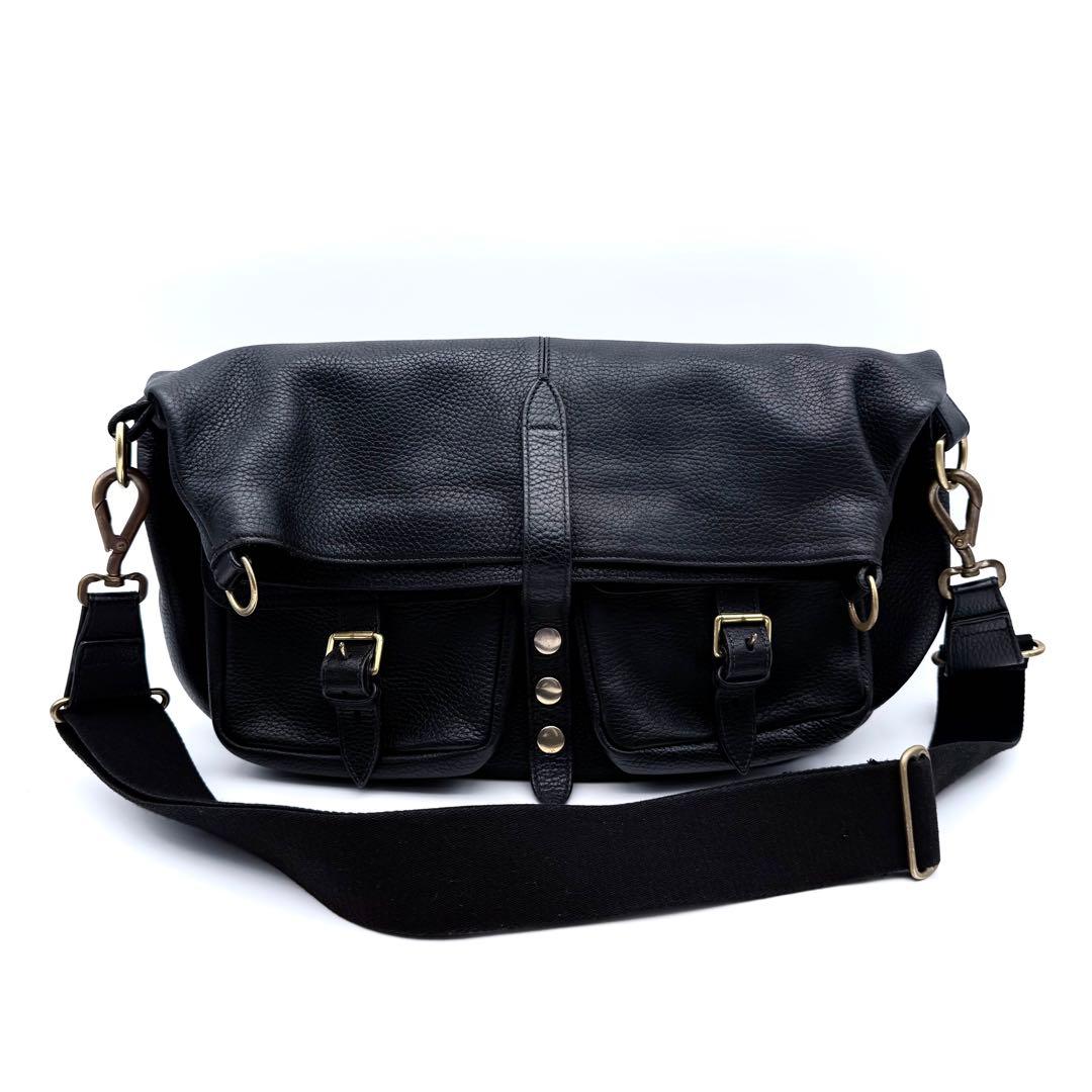 【良品】J&M DAVIDSON 2wayショルダーバッグ　メッセンジャーバッグ