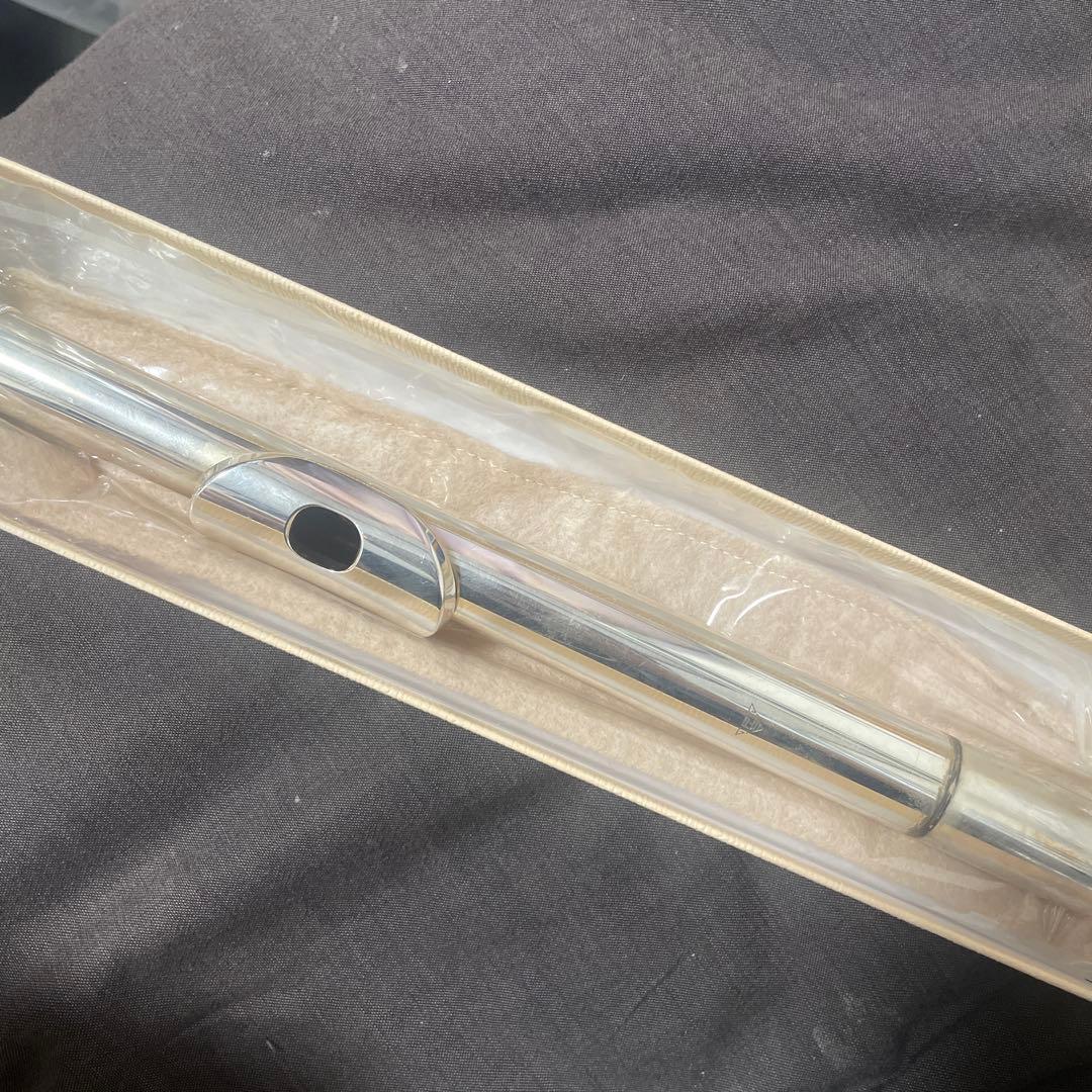フルート SANKYO ハンドメイドDT付属Ag925頭部管＋クラウンAg997