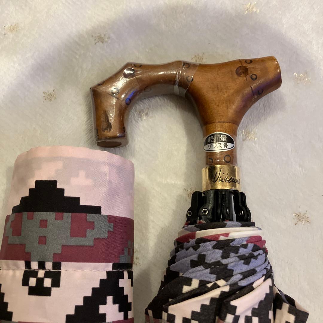 Vivienne Westwood 折りたたみ傘 幾何学模様　総柄　オーブ