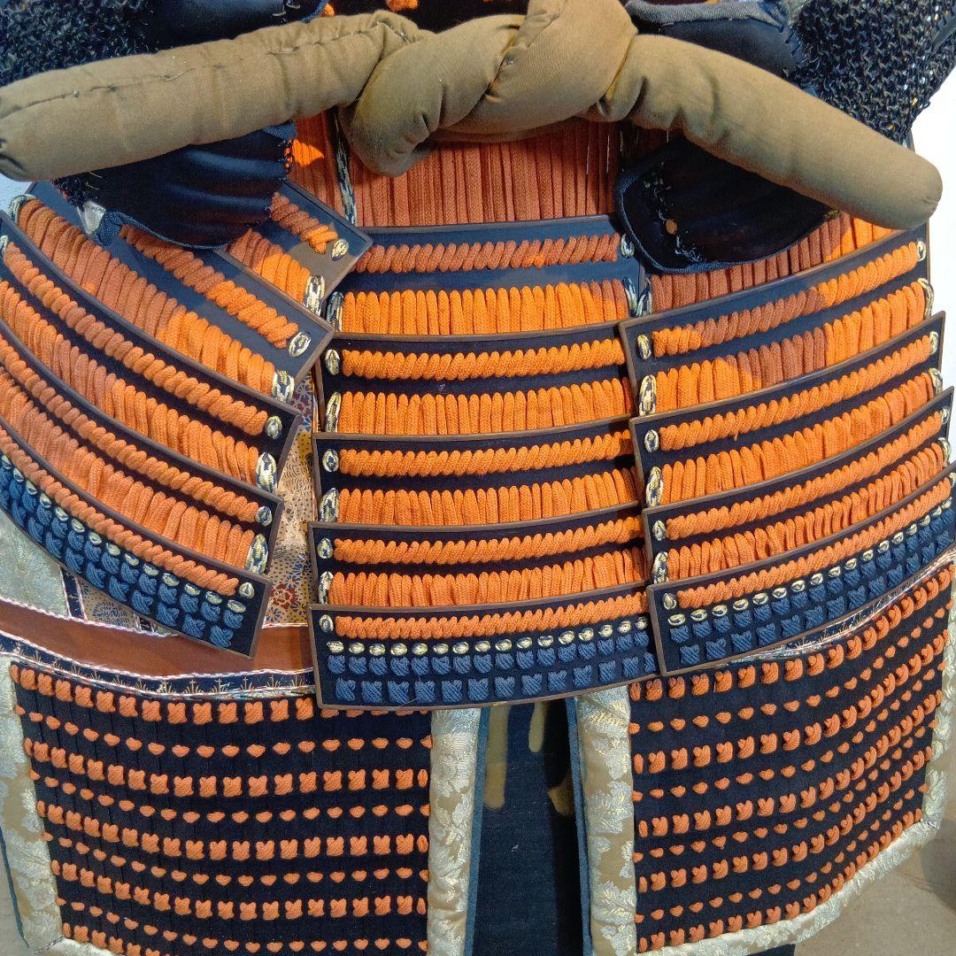 値下げ！等身大　鎧兜一式　飾り付けた状態　 173センチ　着用可能