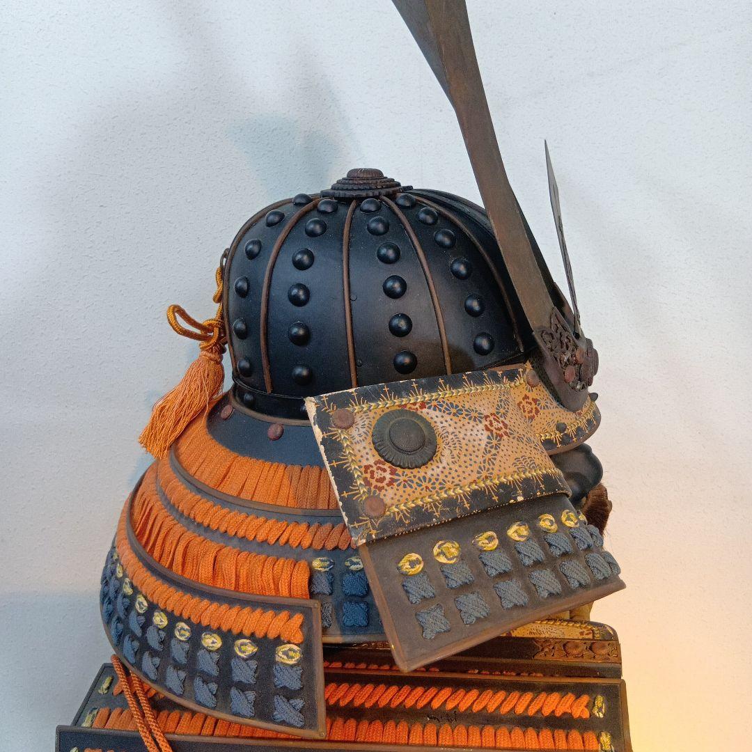 値下げ！等身大　鎧兜一式　飾り付けた状態　 173センチ　着用可能