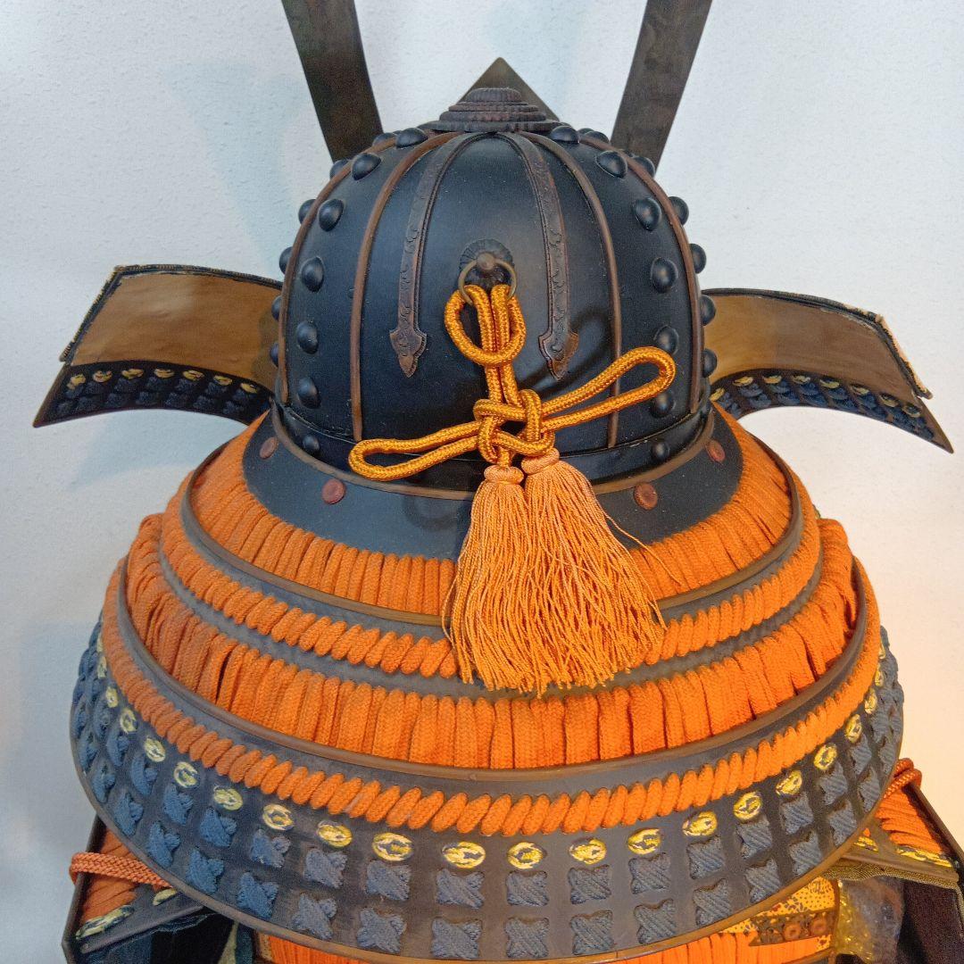 値下げ！等身大　鎧兜一式　飾り付けた状態　 173センチ　着用可能