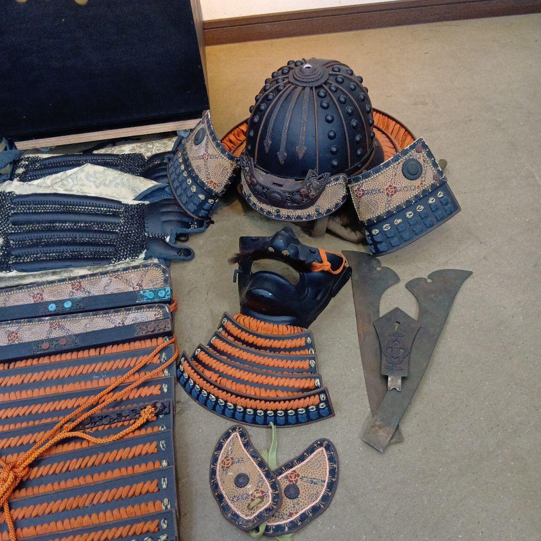 値下げ！等身大　鎧兜一式　飾り付けた状態　 173センチ　着用可能