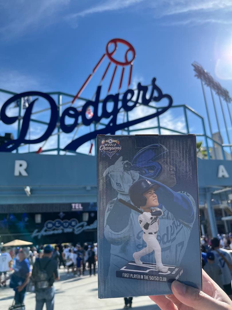 大谷翔平　8/27入場特典　50/50 ボブルヘッド