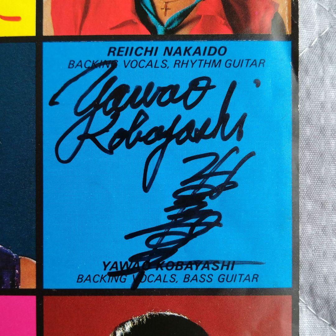 RCサクセション 直筆サイン入り レコード 雨あがりの夜空に 忌野清志郎