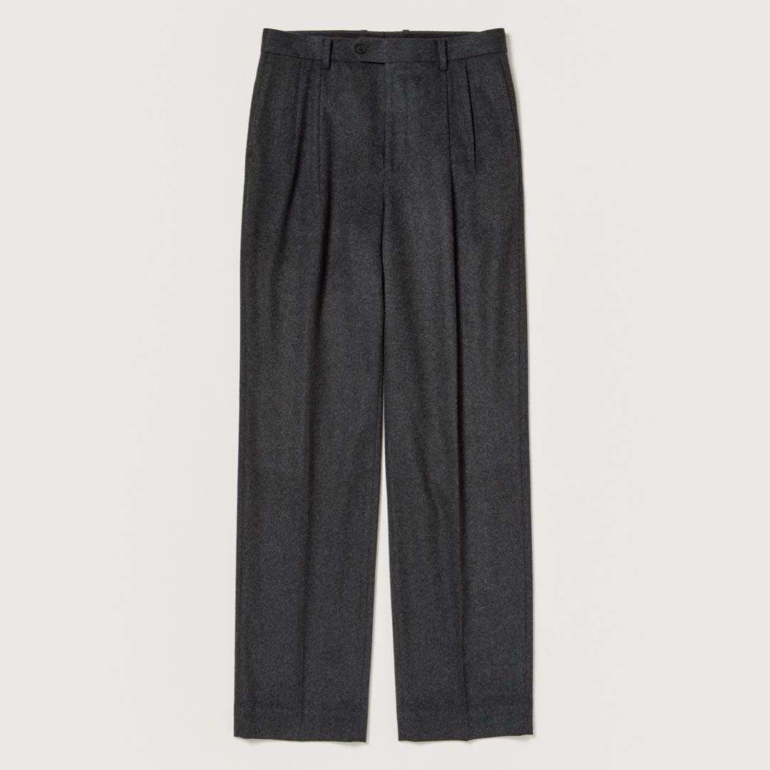 【オーラリー25AW】カシミヤスラックス/新品未使用/サイズ4