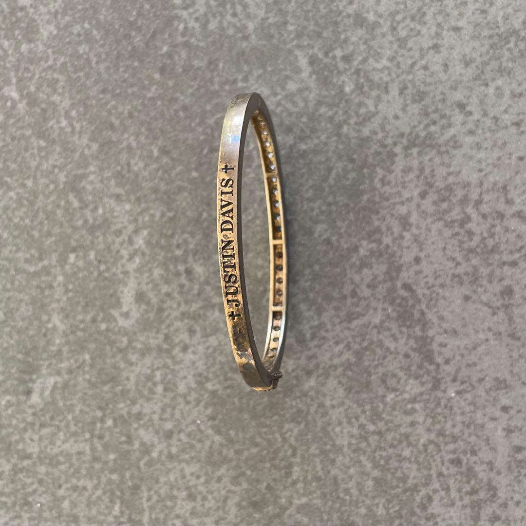 【24H限定セール】　JUSTIN DAVIS バングル　ブレスレット　ゴールド