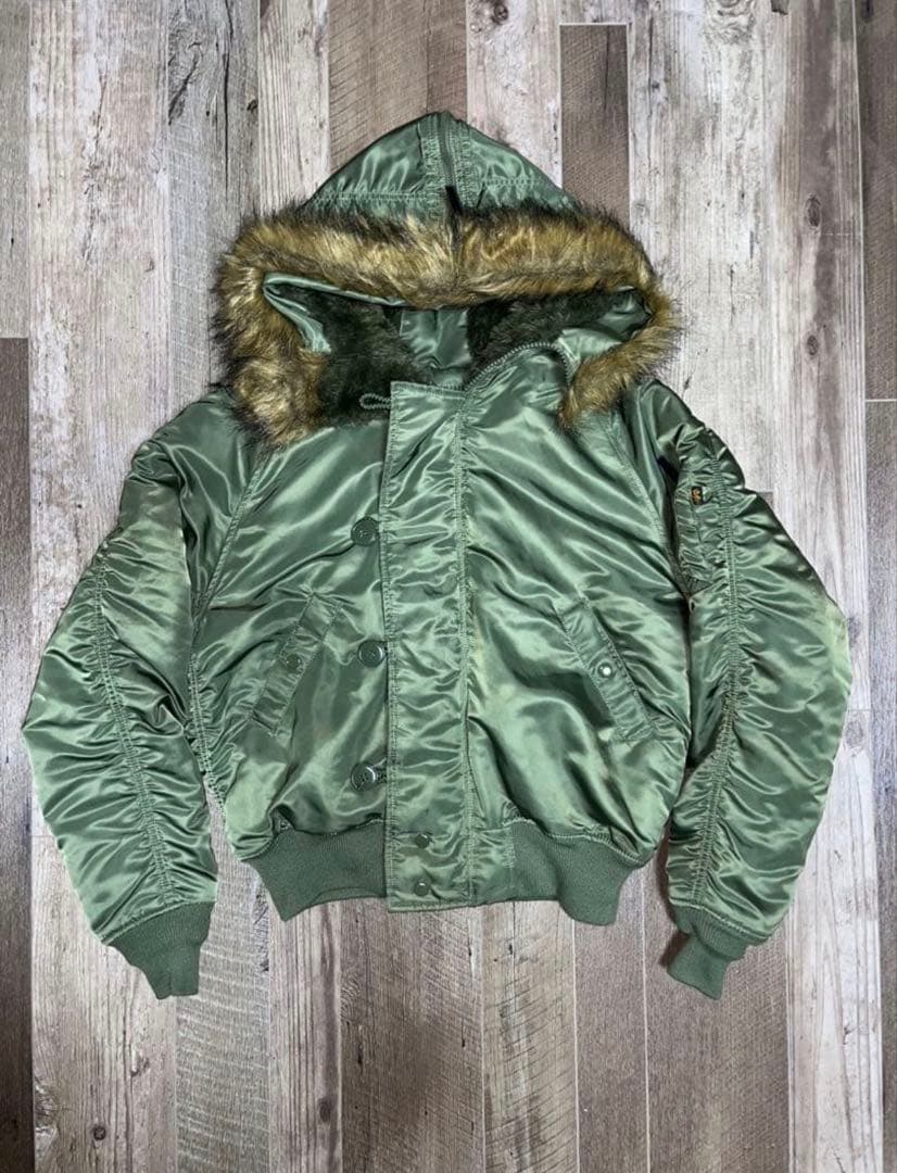 ALPHA INDUSTRIES ミリタリージャケット N2B