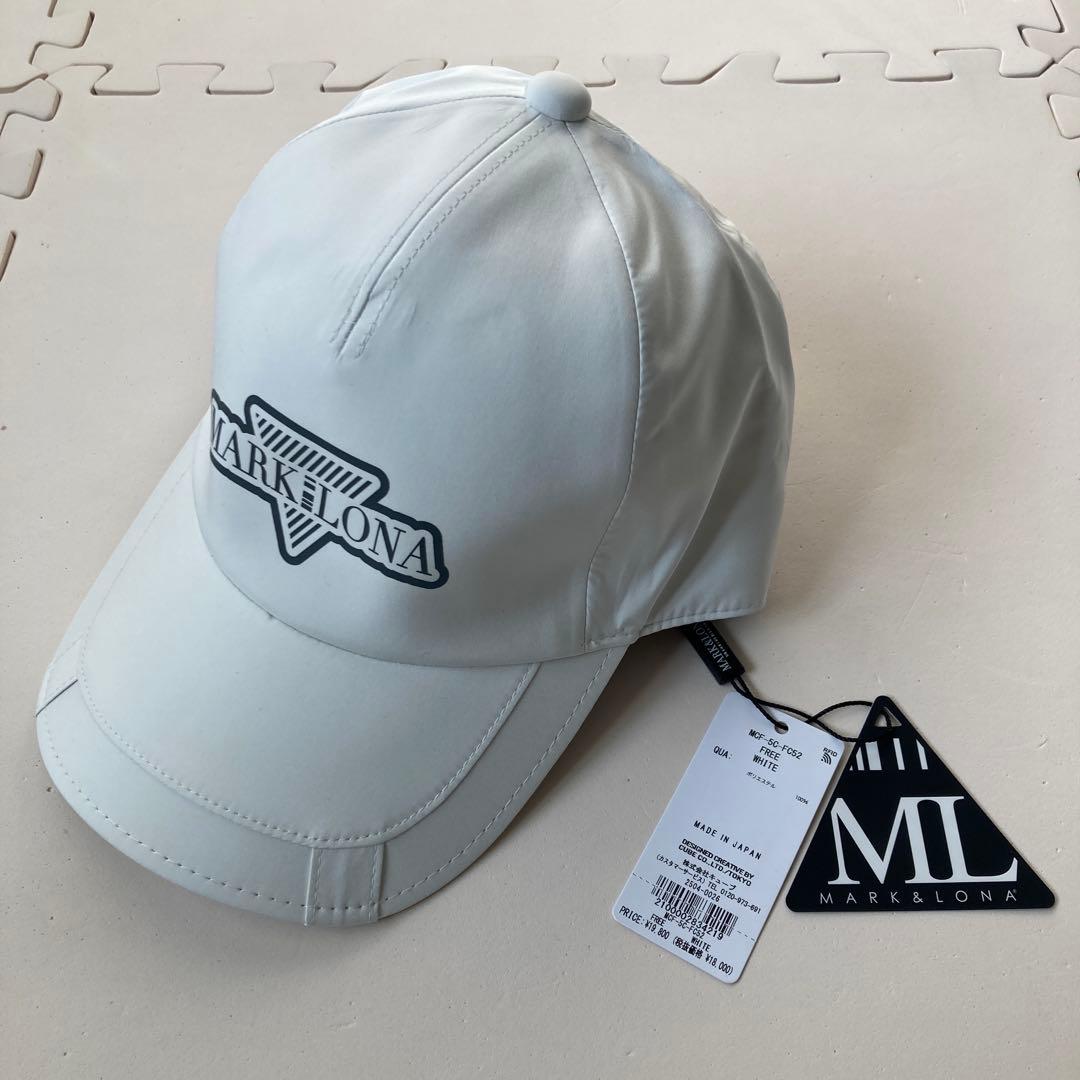 【新品タグ付】MARK&LONA　マークアンドロナ　キャップ　日本製　全天候型