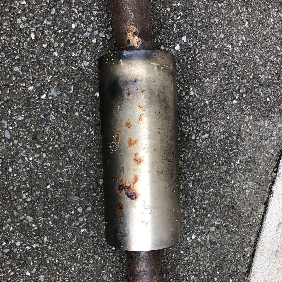 s2000 ステンレス製マフラー 青色テールパイプ