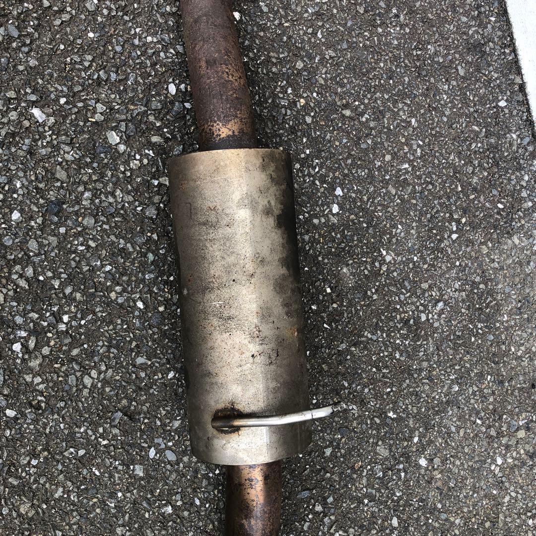 s2000 ステンレス製マフラー 青色テールパイプ