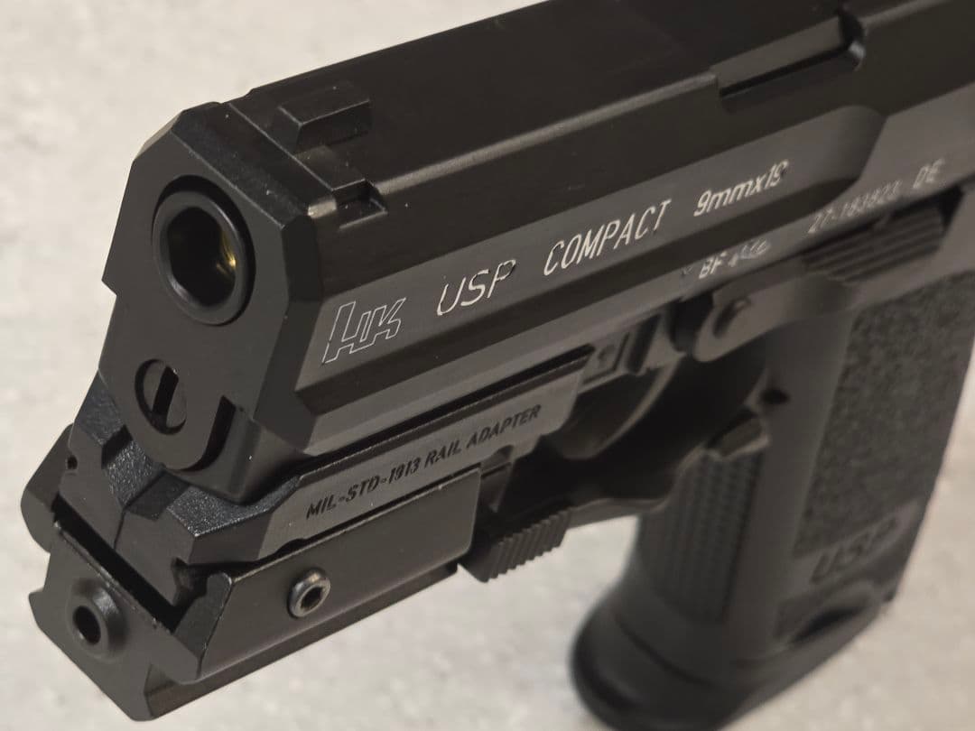 美品 東京マルイ カスタムUSP コンパクト ガスブローバック 動作確認済み