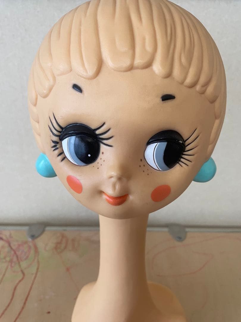 アンティーク　ヘッドトルソー　ツイッギー　Twiggy マネキン