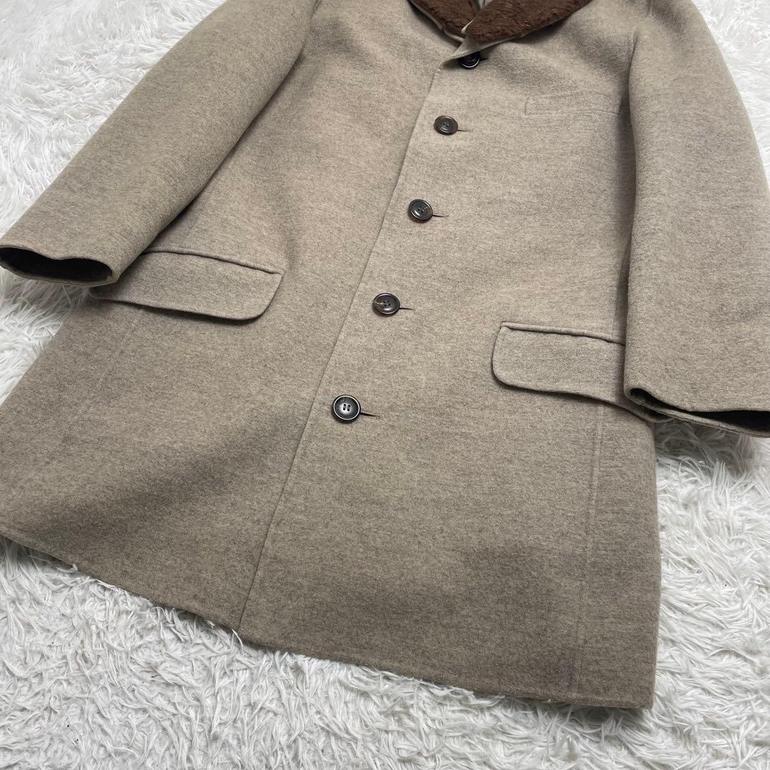 【名作】ISSEY MIYAKE MEN イッセイミヤケ ボア ファー コート