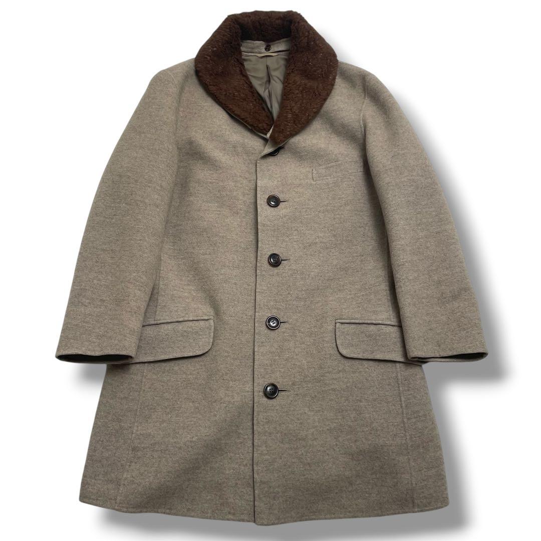 【名作】ISSEY MIYAKE MEN イッセイミヤケ ボア ファー コート