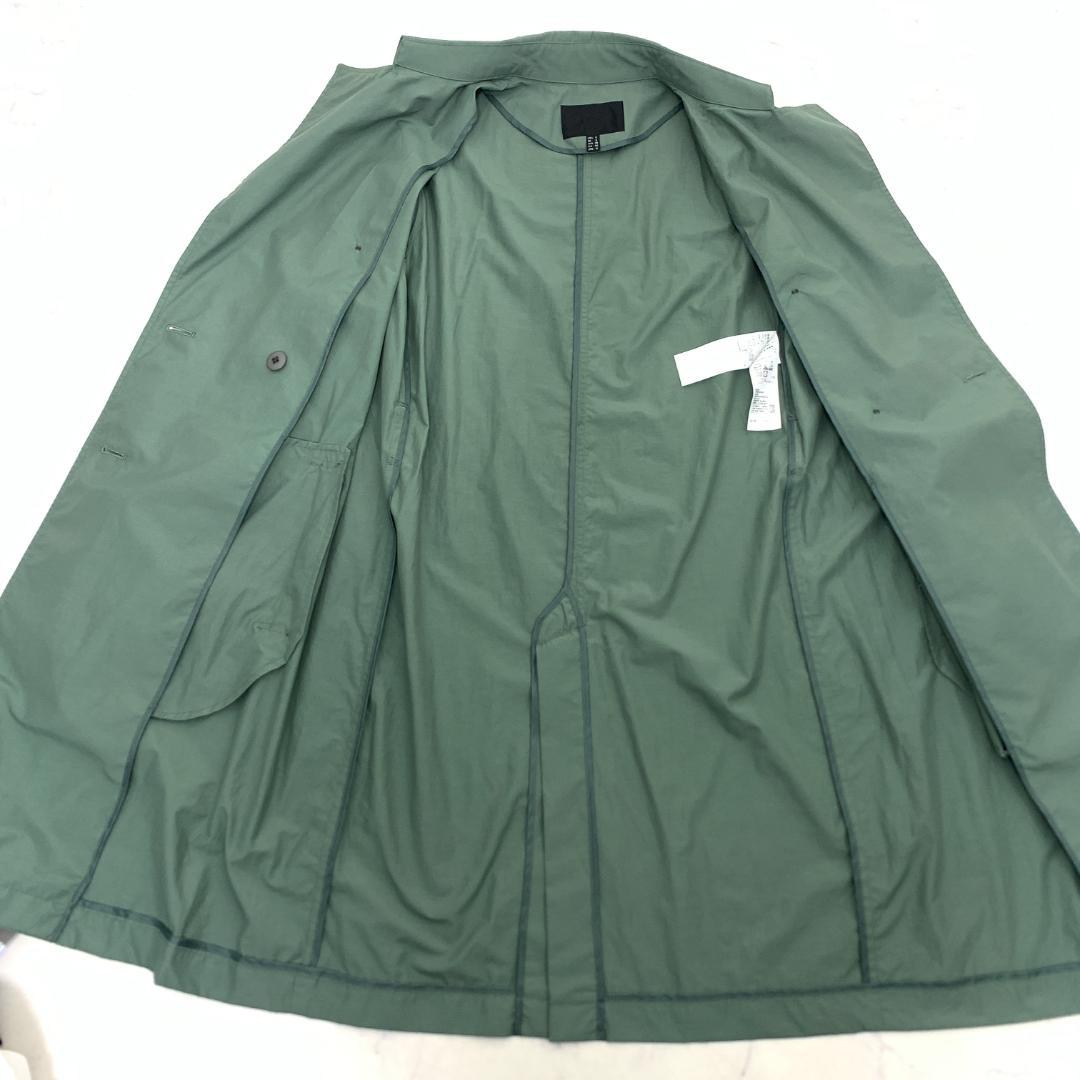 LA5328 ICB アイシービー ベルト付き チェスターコート グリーン 11