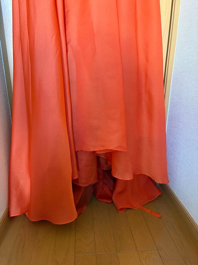 THE URBAN BLANCHE アーバンブランシュ　カラードレス　オレンジ