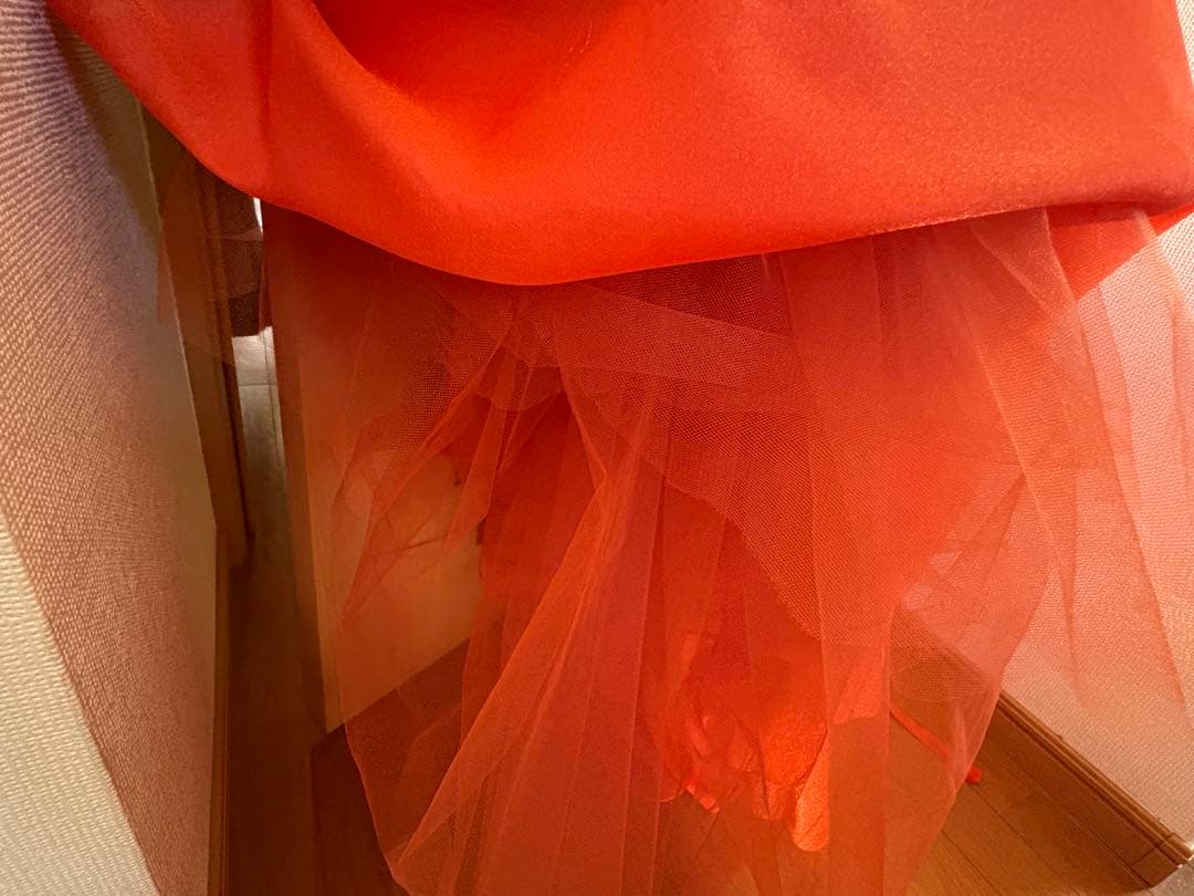 THE URBAN BLANCHE アーバンブランシュ　カラードレス　オレンジ