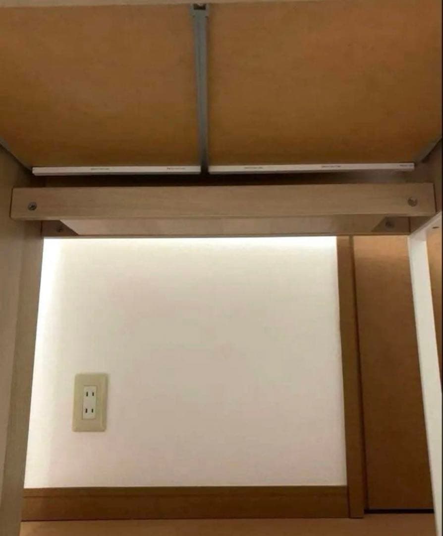 IKEA ミッケ デスク ホワイト×オーク 完成品 送料込み