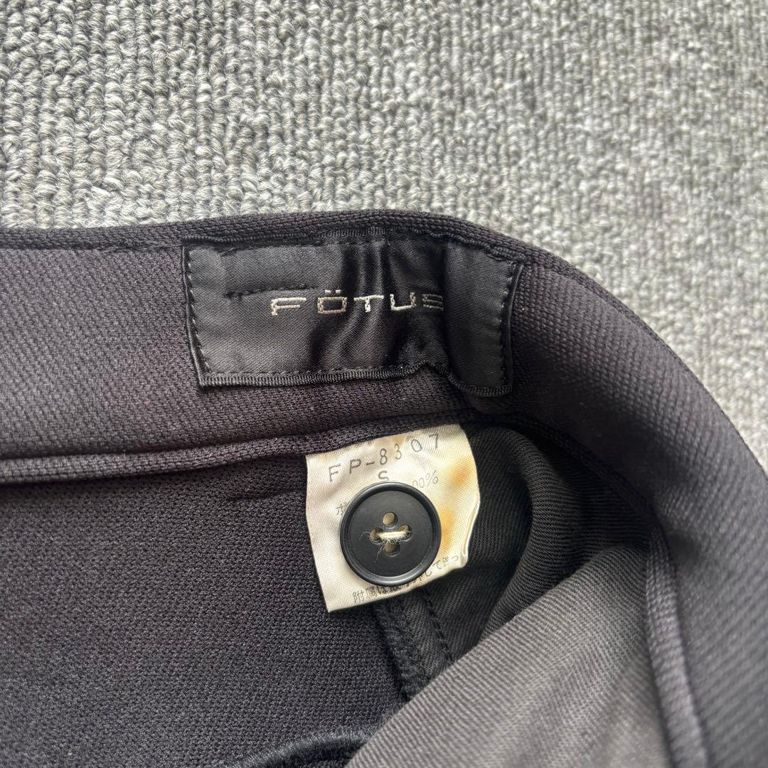 FÖTUS y2k アーカイブ サイバーパンツ ブラック