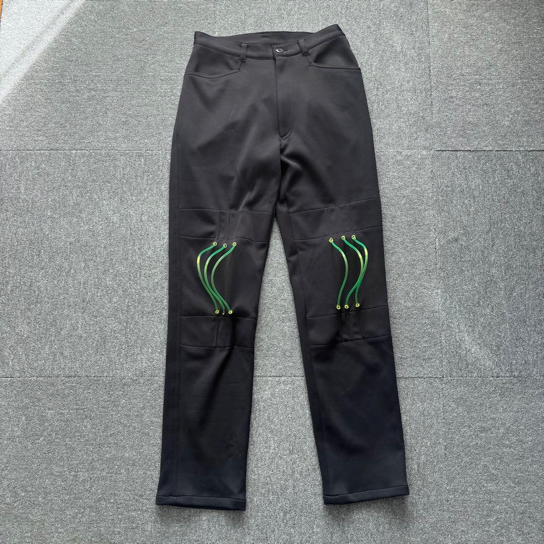 FÖTUS y2k アーカイブ サイバーパンツ ブラック