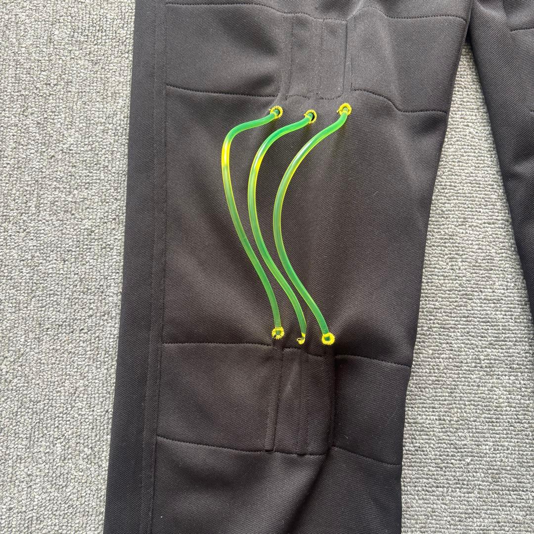 FÖTUS y2k アーカイブ サイバーパンツ ブラック