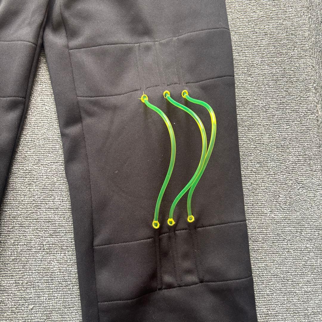 FÖTUS y2k アーカイブ サイバーパンツ ブラック