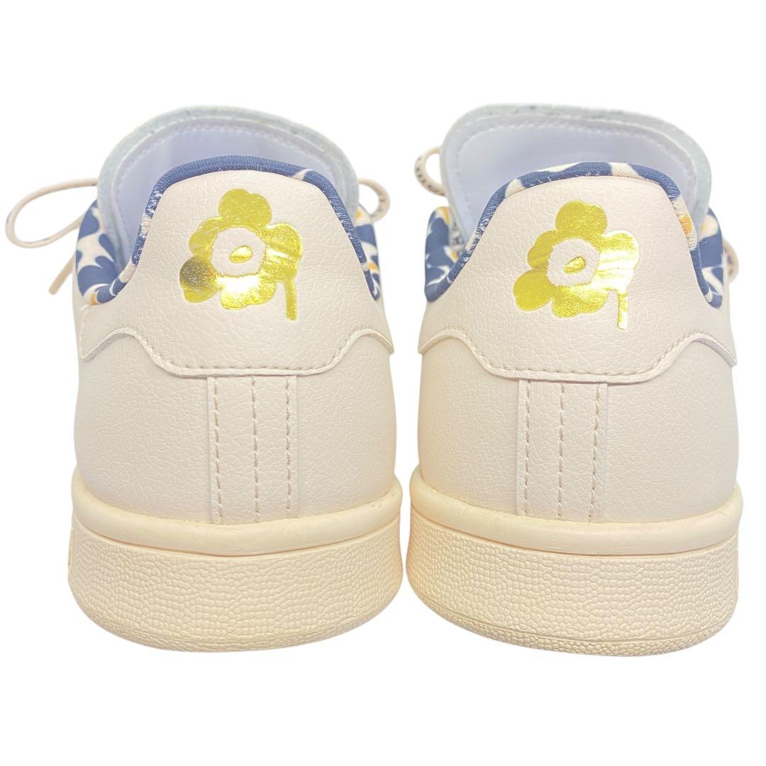 アディダス マリメッコ コラボ　23cm スタンスミス スニーカー ベージュ