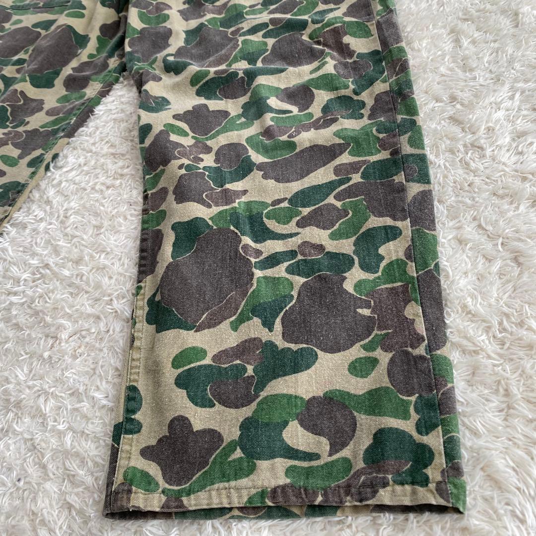 60s70s RANGER Duck Camo ダックカモ ベイカーパンツ　XL