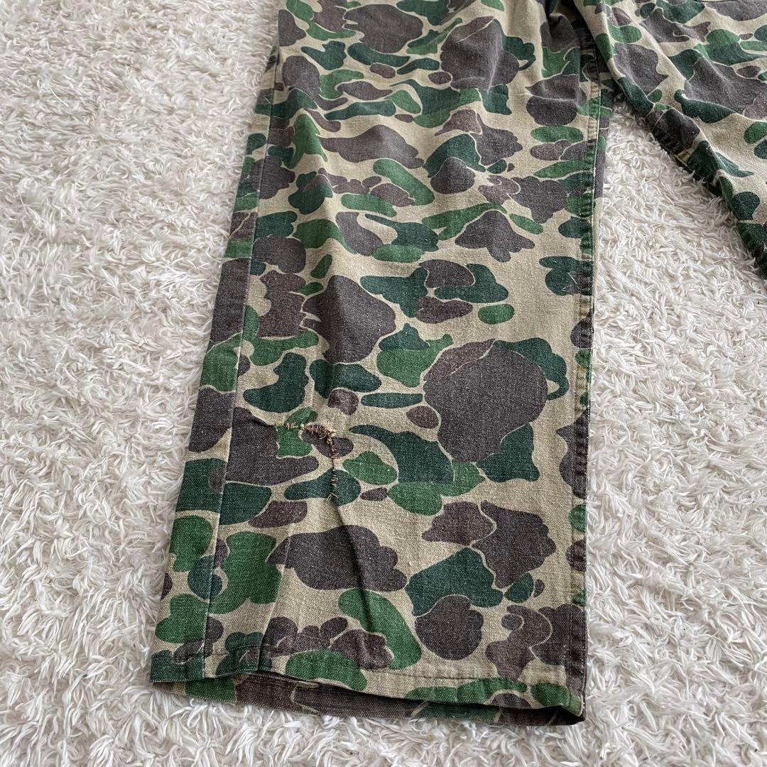 60s70s RANGER Duck Camo ダックカモ ベイカーパンツ　XL
