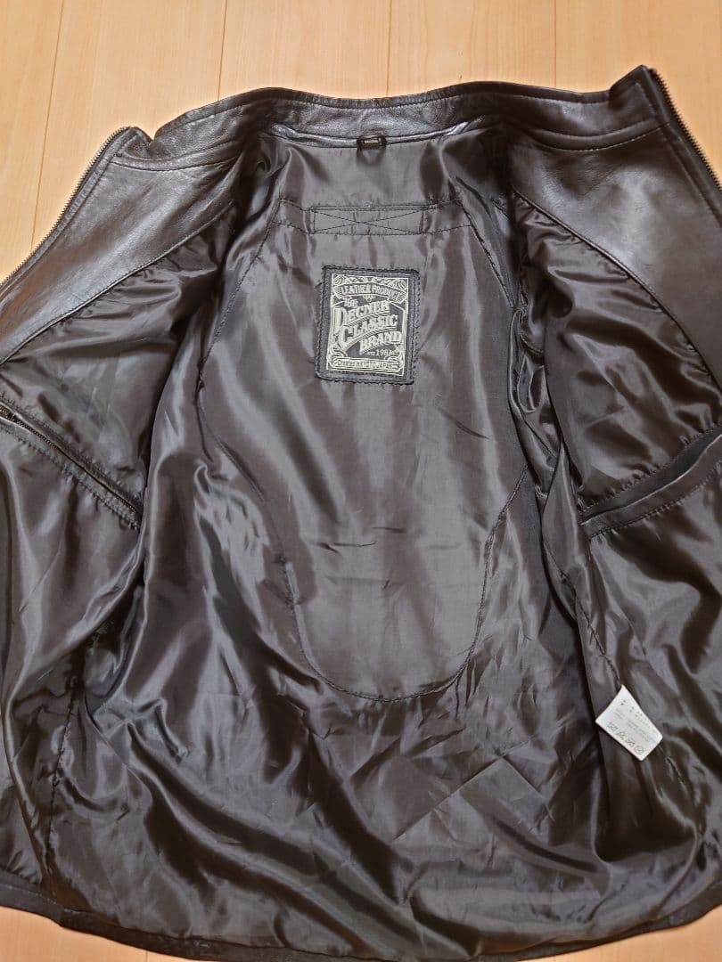 【メンテ済L】DEGNER 羊革 レザージャケット 19SJ-1