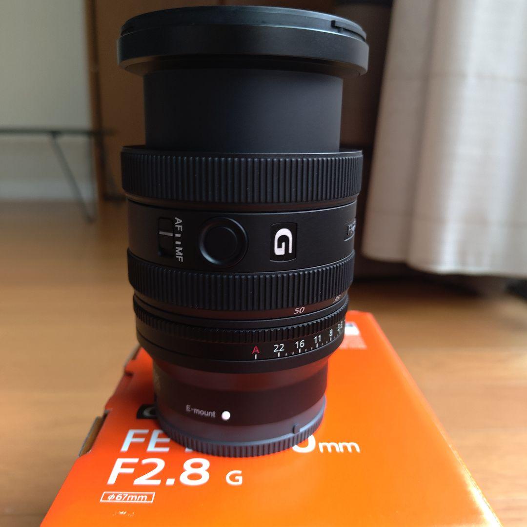 しうSONY FE 24-50mm F2.8 G