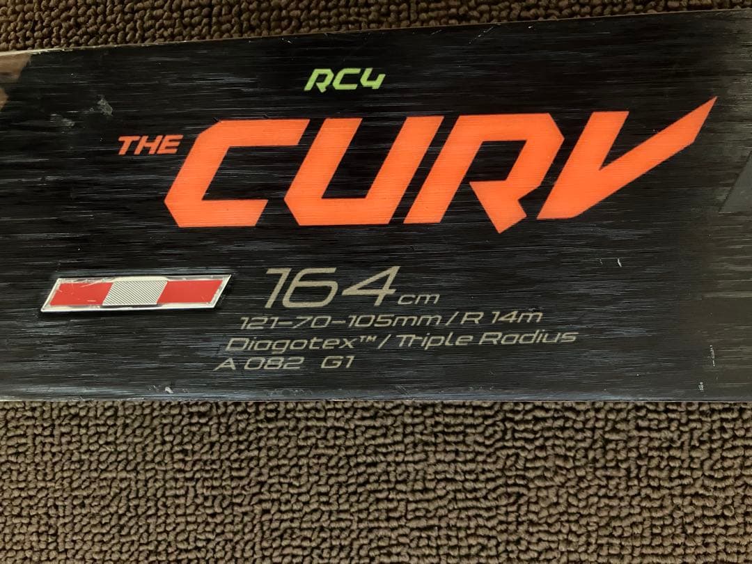 FISCHER CURV DTX スキー板 164cm