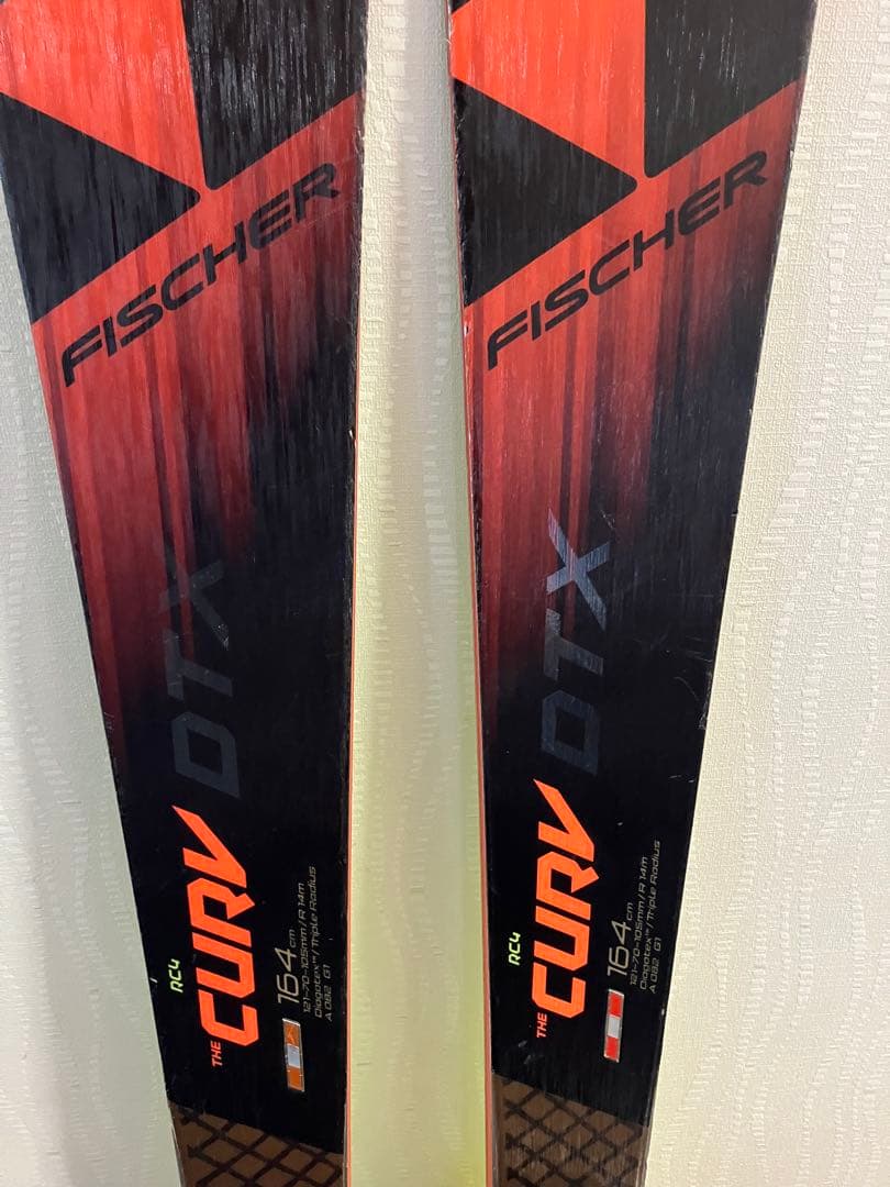 FISCHER CURV DTX スキー板 164cm