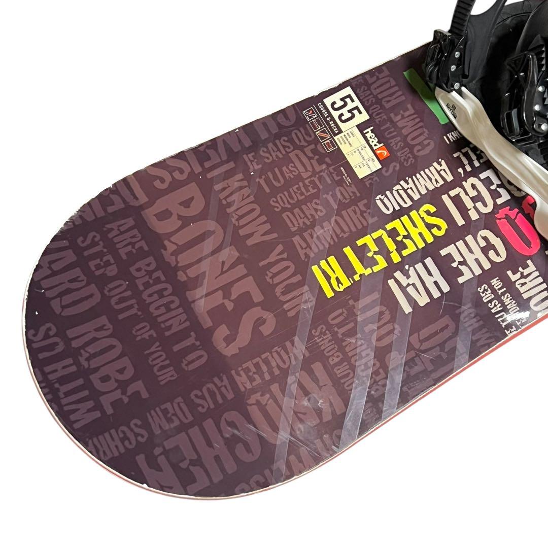 スノーボード HEAD COURSE D-ROCKA 155 SALOMON RHYTHM