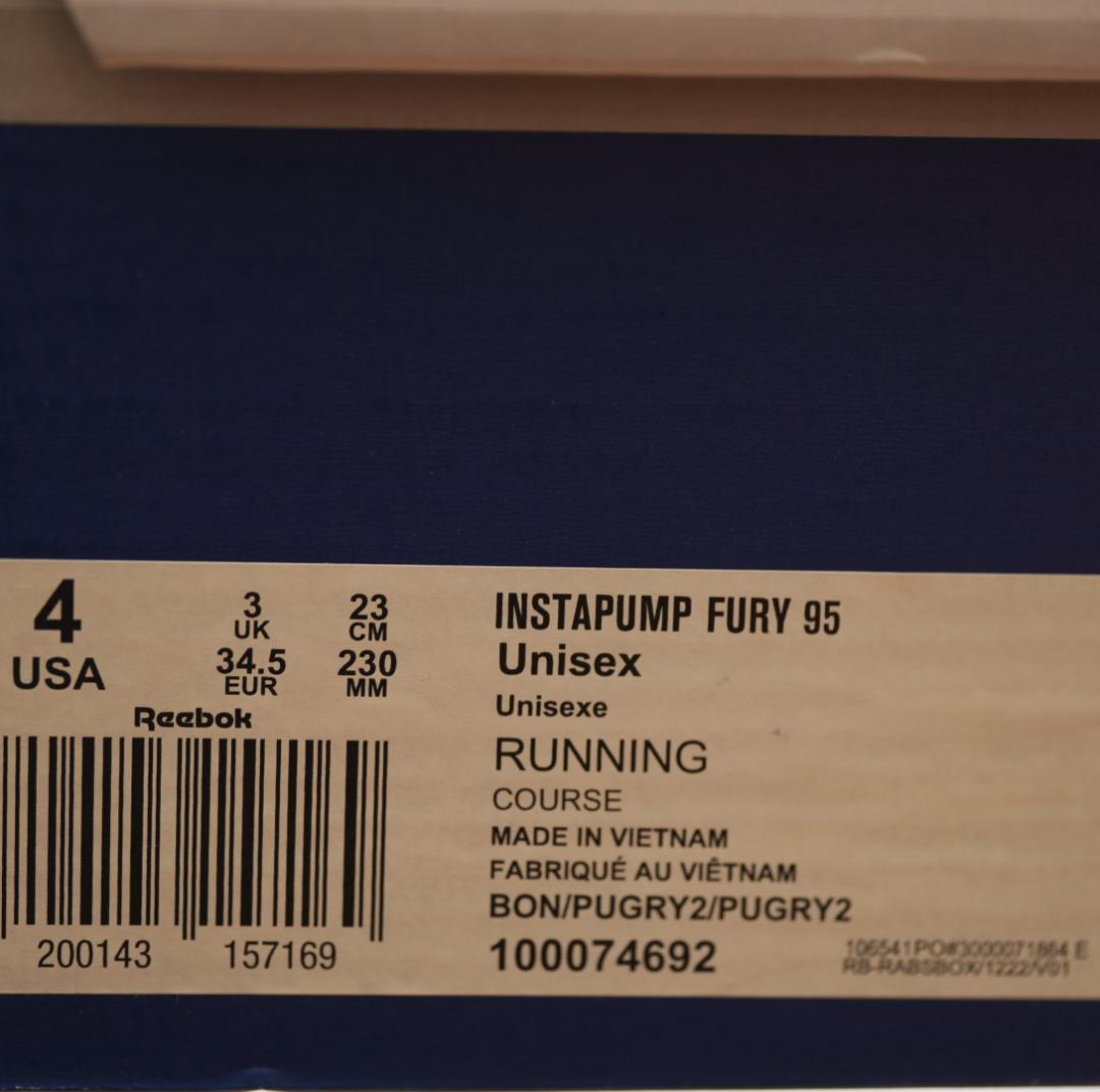 コ*リ様 美品 Reebok INSTAPUMP FURY 95 23cm