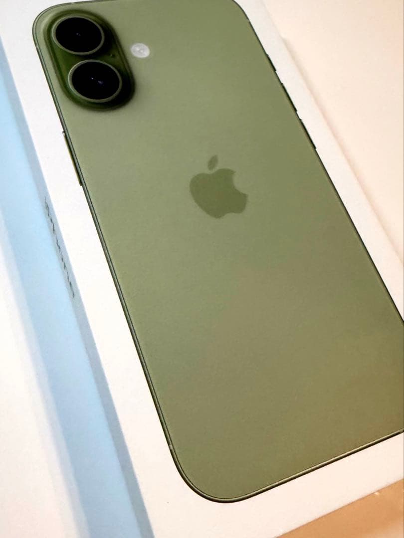 iPhone17 本体 セージ　256GB SIMフリー(保護フィルムおまけ付)