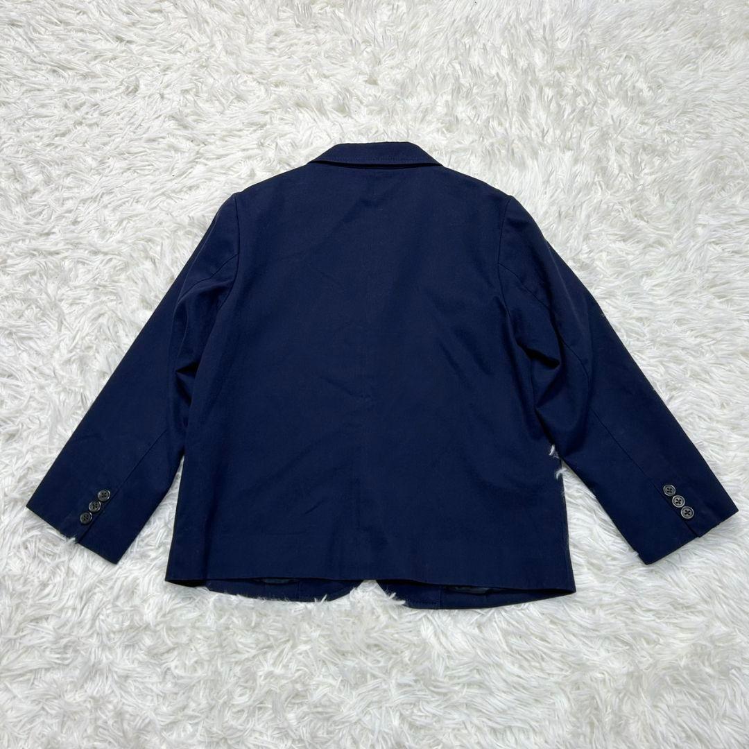 【美品】ラルフローレン フォーマル スーツ キッズ 120 紺ブレ 卒服