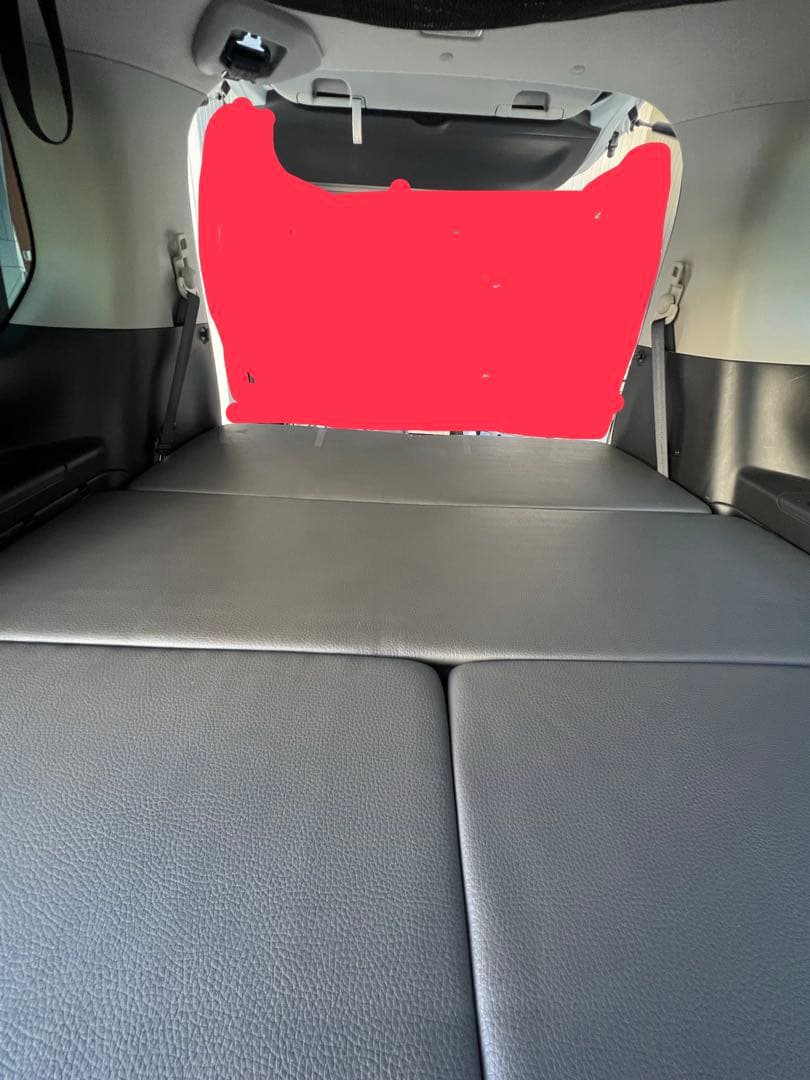 セレナc27ハンドメイド車中泊ベッド。