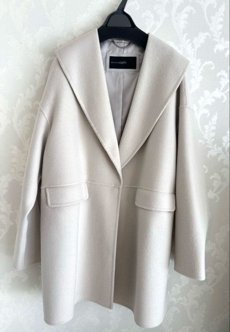 【新品】ノーリーズソフィー リバーショールコート 36 2025AW