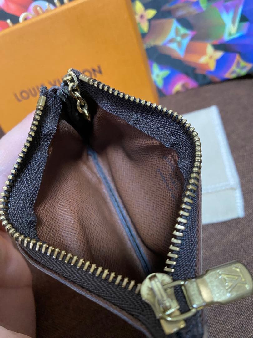 ルイヴィトン ポシェット・クレ モノグラム ケース