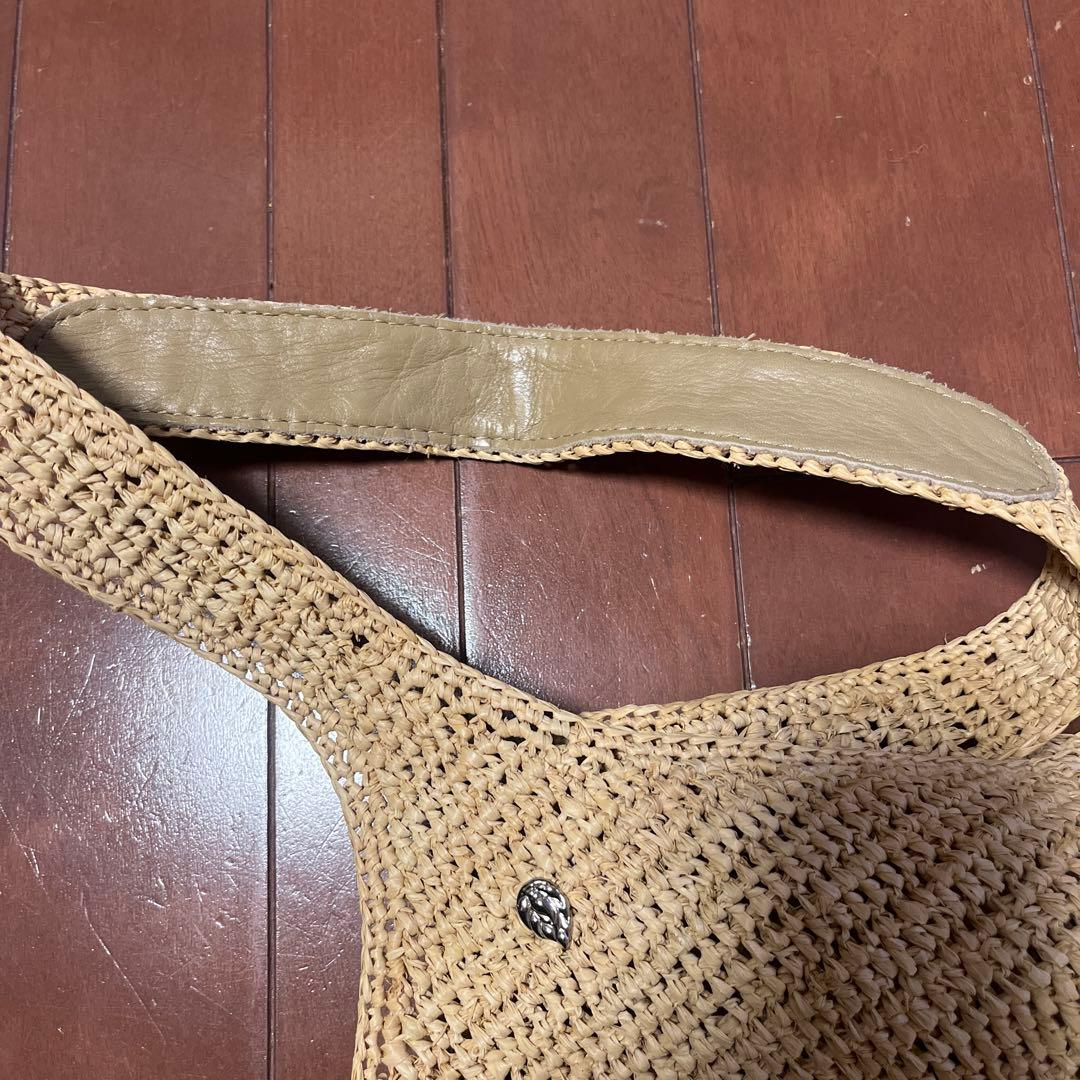 ヘレンカミンスキー　ラフィア　ワンショルダーバッグ