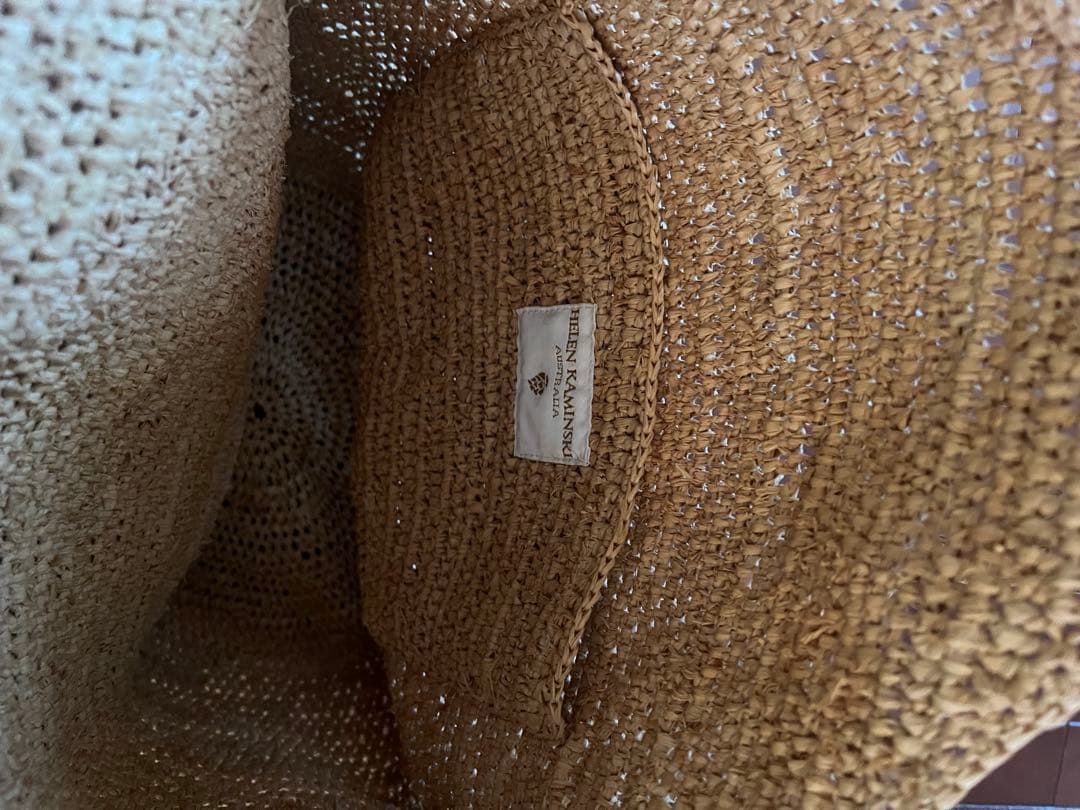 ヘレンカミンスキー　ラフィア　ワンショルダーバッグ