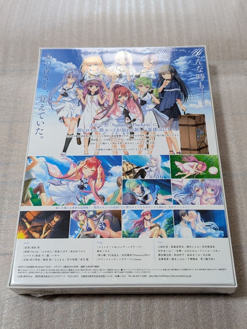 Summer Pockets REFLECTION BLUE 初回限定版　未開封