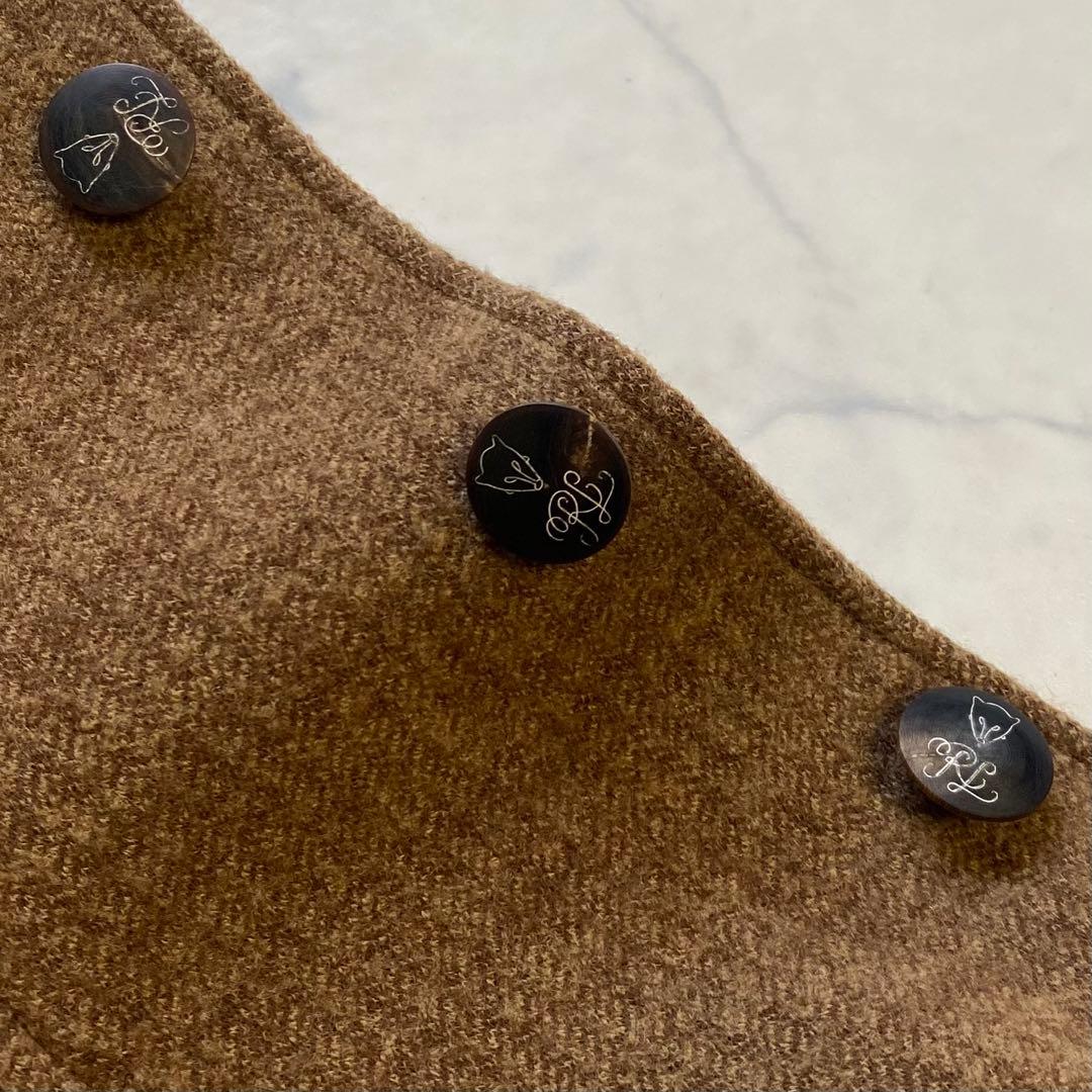 RALPH LAUREN 美品　S位　ツイード　ヘリンボーン　保温性　高級感◎