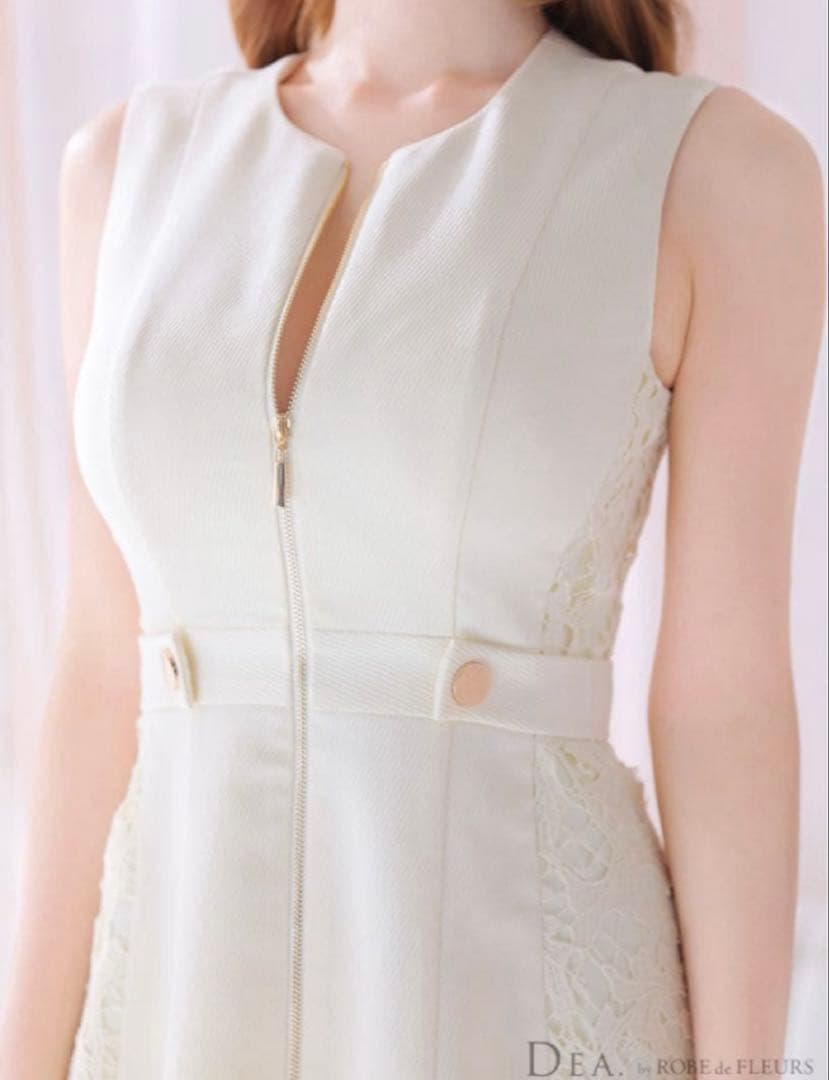 DEA. by ROBE de FLEURSノースリーブ Aラインドレス