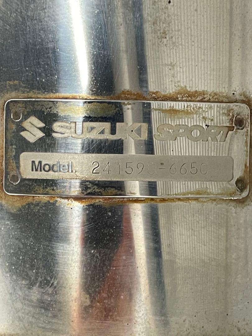 SUZUKI SPORT TYPE Sp-X マフラー MH23S ターボ