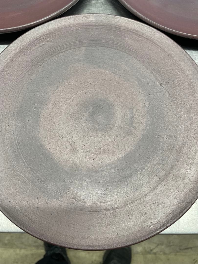 二階堂明弘さん　錆器プレート