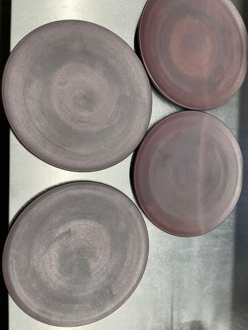 二階堂明弘さん　錆器プレート