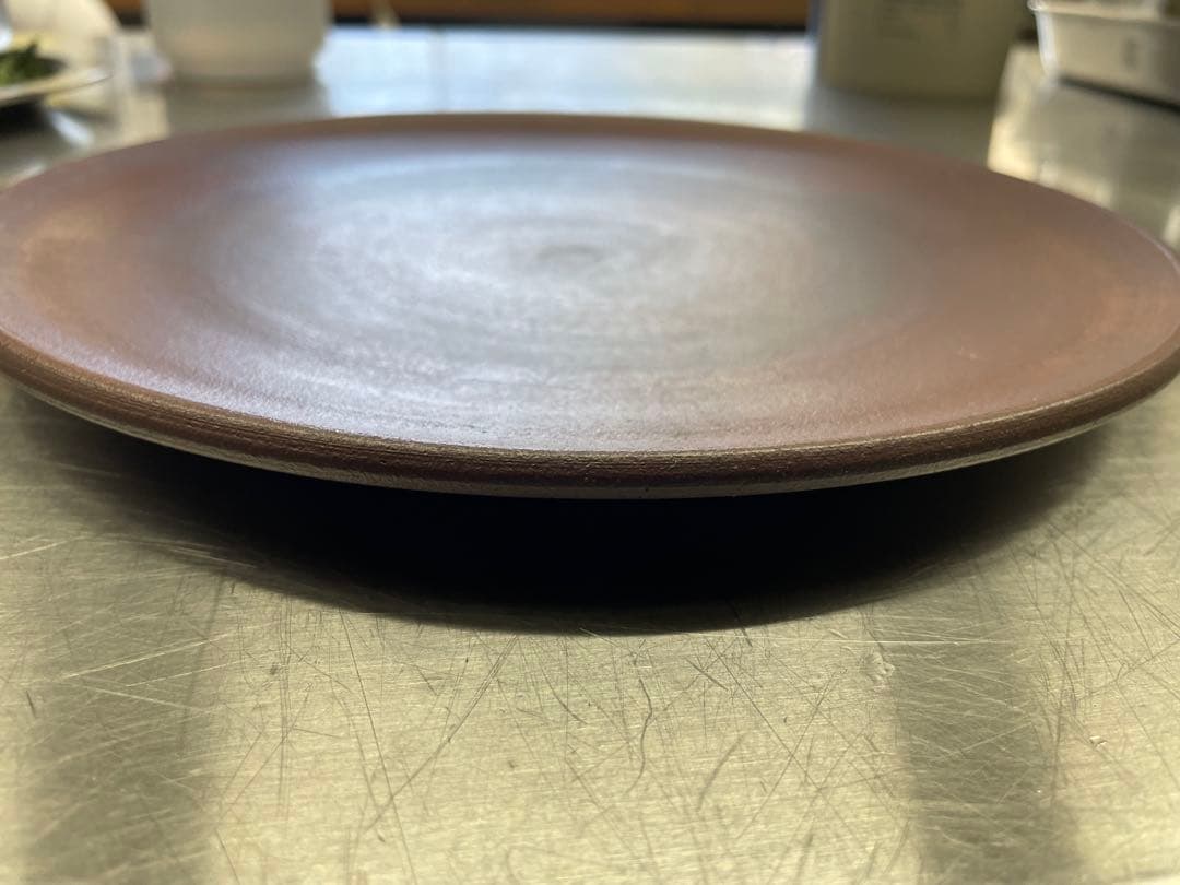 二階堂明弘さん　錆器プレート